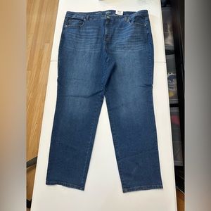 Style & Co high rise straight leg jeans 24W
